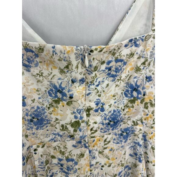 Anthropologie En Saison Floral Midi Slip Sundress Dress – Size Medium - Picture 6 of 8